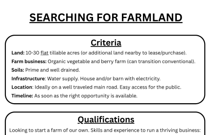 Farmland Criteria