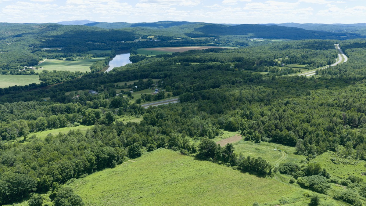 near connecticut river and highway