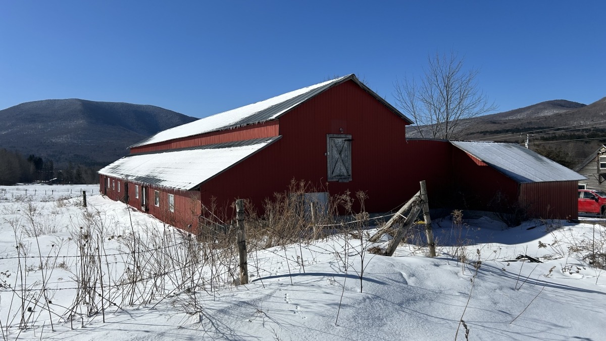 Very large upstairs storage, previously used for hay 