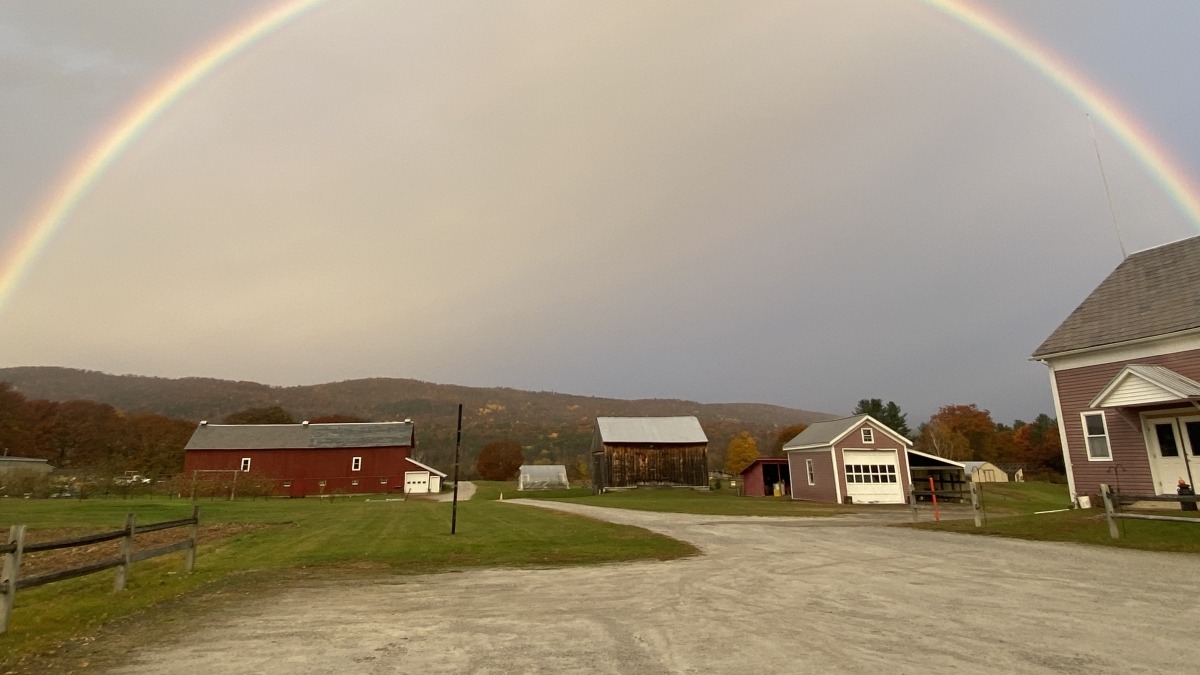 Gorgeous rainbow