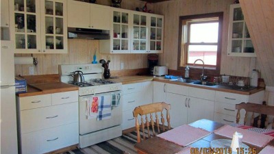 1BR apartment kitchen