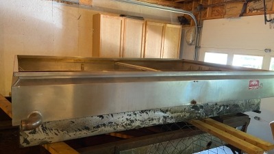 Ready to assemble evaporator pans