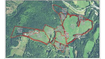 NRCS field map, for sale fields 11/13/14, for lease fields 1 and 2