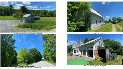 Pecor Farm Property and house exterior