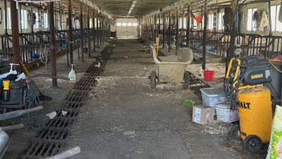 Barn interior