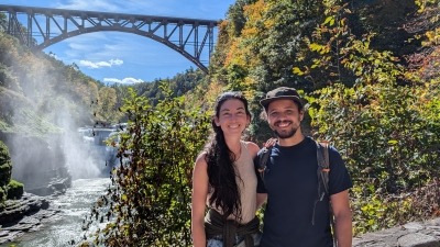 Hiking in Letchworth 
