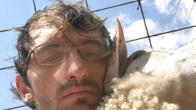 Me with ewe