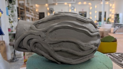 Work In Progress | Morel Mushroom Sculpture
