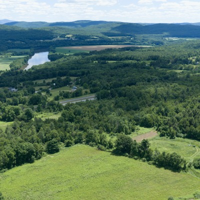 near connecticut river and highway