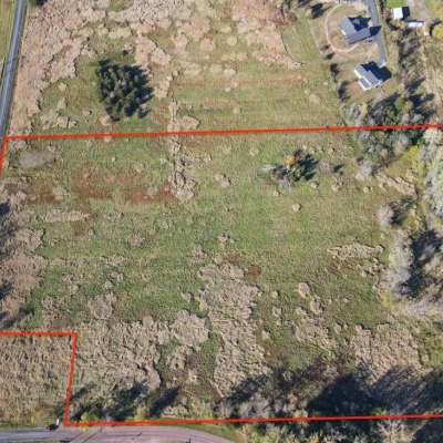 Aerial view of property. 