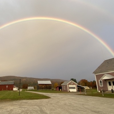 Gorgeous rainbow